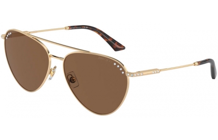 Gafas de Sol - Jimmy Choo - JC4002B - 300673  PALE GOLD // DARK BROWN