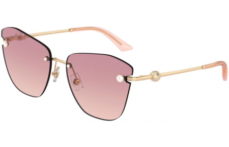 Gafas de Sol - Jimmy Choo - JC4004HB - 300668  PALE GOLD // BROWN GRADIENT VIOLET