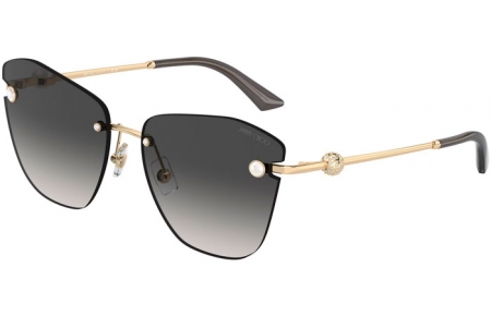 Gafas de Sol - Jimmy Choo - JC4004HB - 30068G  PALE GOLD // GREY GRADIENT