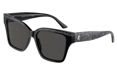 Gafas de Sol - Jimmy Choo - JC5003 - 503687  BLACK GLITTER // DARK GREY