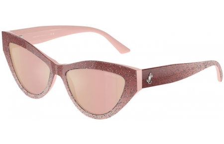 Gafas de Sol - Jimmy Choo - JC5004 - 5047/Z PINK GRADIENT GLITTER // PINK MIRROR GOLD