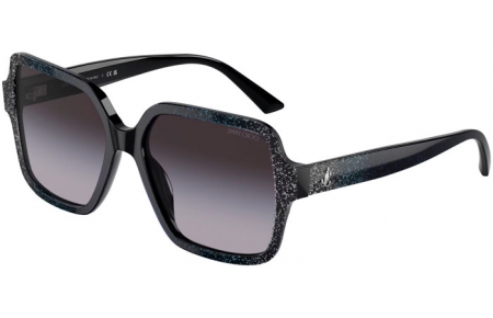 Gafas de Sol - Jimmy Choo - JC5005 - 50418G  BLACK GRADIENT GLITTER // GREY GRADIENT