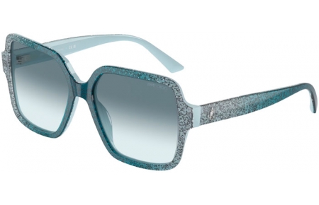 Lunettes de soleil - Jimmy Choo - JC5005 - 504319  BLUE GRADIENT GLITTER // BLUE GRADIENT