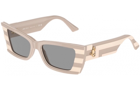 Gafas de Sol - Jimmy Choo - JC5009 - 5030/1 BEIGE AND IVORY // GREY