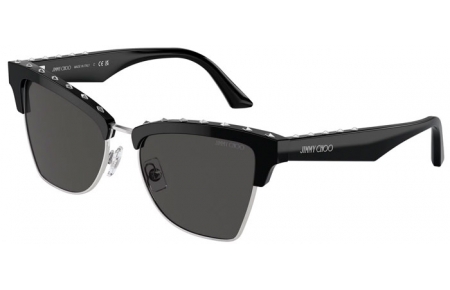 Gafas de Sol - Jimmy Choo - JC5014 - 500087  BLACK SILVER // DARK GREY