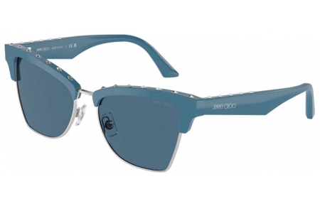 Gafas de Sol - Jimmy Choo - JC5014 - 502080  BLUE SILVER // DARK BLUE