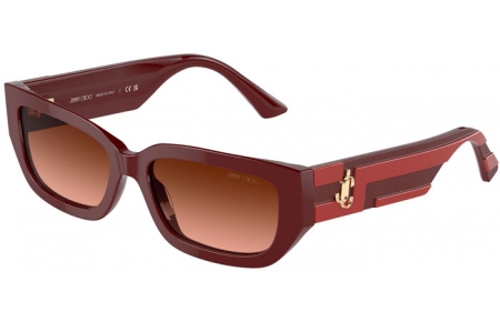 Gafas de Sol - Jimmy Choo - JC5017 - 50135M  BORDEAUX // BROWN GRADIENT PINK