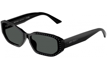 Gafas de Sol - Jimmy Choo - JC5021BU - 500087  BLACK NIGHT SILVER // DARK GREY