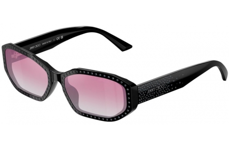 Gafas de Sol - Jimmy Choo - JC5021BU - 505458  BLACK NIGHT SILVER // GRADIENT FUCHSIA MIRROR SILVER