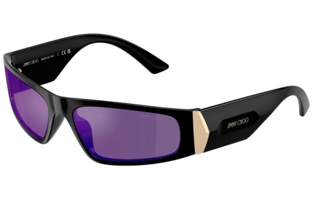 Gafas de Sol - Jimmy Choo - JC6001U - 50592S  BLACK // VIOLET MIRROR