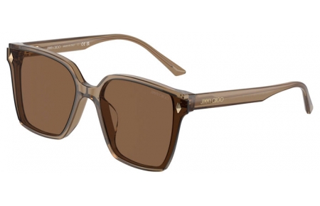 Gafas de Sol - Jimmy Choo - JC5016D - 505173  TRANSPARENT BROWN // DARK BROWN