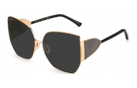 Gafas de Sol - Jimmy Choo - RIVER/S - RHL (IR) GOLD BLACK // GREY