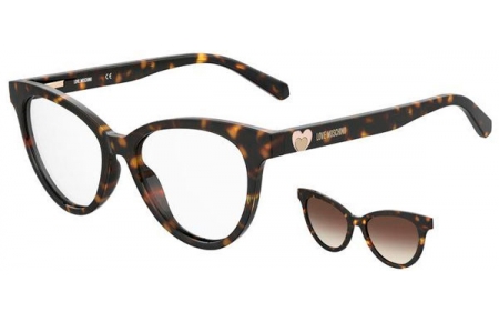 Gafas de Sol - Love Moschino - MOL051/CS - 086 (HA) DARK HAVANA // BROWN GRADIENT