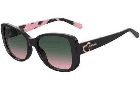 Gafas de Sol - Love Moschino - MOL054/S - S3S (JP) PINK BLACK PATTERNED // GREEN PINK GRADIENT