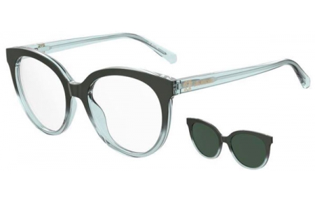 Frames - Love Moschino - MOL058/CS - 1ED (QT) GREEN // + CLIP GREEN