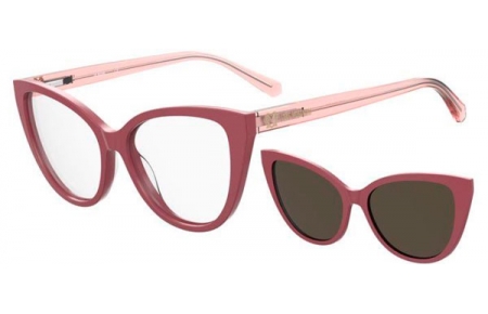 Monturas - Love Moschino - MOL066/CS - G3I (70) MAUVE // + CLIP ON BROWN