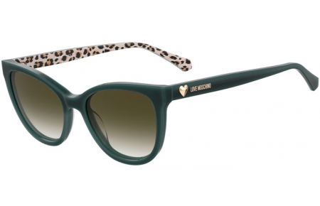 Gafas de Sol - Love Moschino - MOL072/S - 8HC (9K) PATTERNED GREEN // GREEN GRADIENT