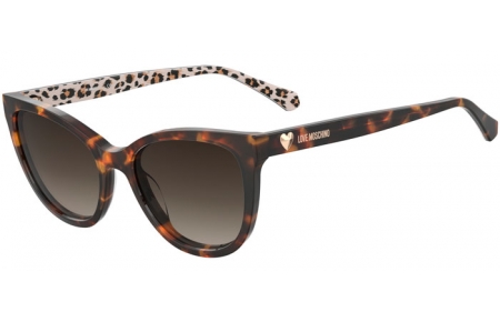 Gafas de Sol - Love Moschino - MOL072/S - H7P (HA) PATTERNED HAVANA // BROWN GRADIENT