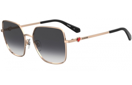 Gafas de Sol - Love Moschino - MOL075/S - 000 (9O) ROSE GOLD // DARK GREY GRADIENT