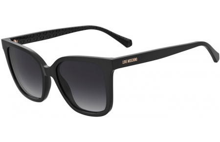 Gafas de Sol - Love Moschino - MOL077/S - 807 (9O) BLACK // DARK GREY GRADIENT