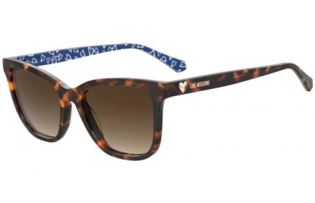 Gafas de Sol - Love Moschino - MOL078/S - 2VM (HA) HAVANA PATTERNED // BROWN GRADIENT