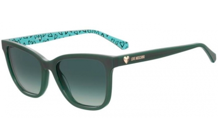 Gafas de Sol - Love Moschino - MOL078/S - 6HO (9K) GREEN PATTERNED // GREEN GRADIENT