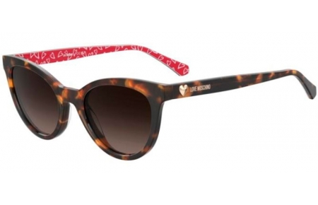 Gafas de Sol - Love Moschino - MOL079/S - 2VM (HA) HAVANA PATTERNED // BROWN GRADIENT