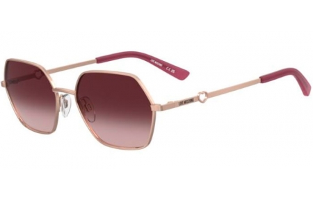 Sunglasses - Love Moschino - MOL084/S - DDB (UQ) GOLD COPPER // BURGUNDY GRADIENT PINK