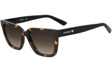 Gafas de Sol - Love Moschino - MOL087/S - 086 (HA) HAVANA // BROWN GRADIENT