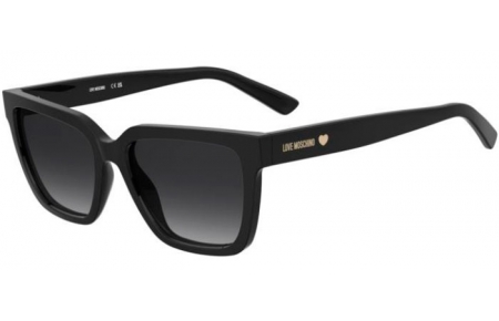 Gafas de Sol - Love Moschino - MOL087/S - 807 (9O) BLACK // DARK GREY GRADIENT