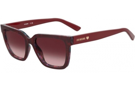 Gafas de Sol - Love Moschino - MOL087/S - LHF (UQ) BURGUNDY // BURGUNDY GRADIENT PINK