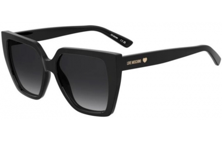 Gafas de Sol - Love Moschino - MOL088/S - 807 (9O) BLACK // DARK GREY GRADIENT