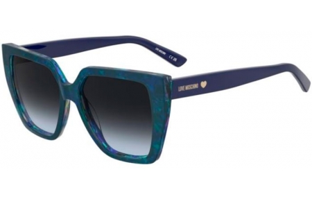 Gafas de Sol - Love Moschino - MOL088/S - PJP (9O) BLUE // DARK GREY GRADIENT