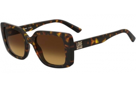 Gafas de Sol - Love Moschino - MOL090/S - 086 (5U) HAVANA // BROWN GRADIENT ORANGE