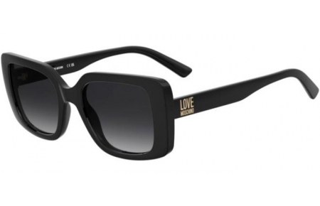 Gafas de Sol - Love Moschino - MOL090/S - 807 (9O) BLACK // DARK GREY GRADIENT