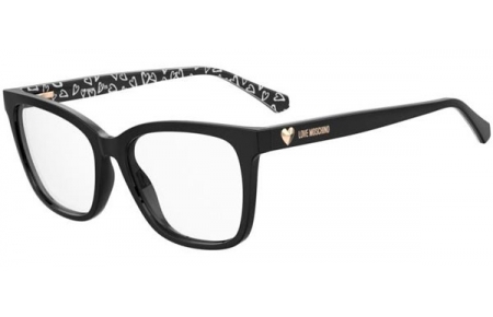 Monturas - Love Moschino - MOL638 - INA BLACK PATTERNED BLACK