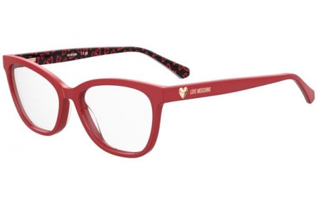 Monturas - Love Moschino - MOL639 - 0HZ RED PATTERNED BLACK