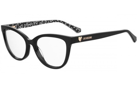 Monturas - Love Moschino - MOL640 - INA BLACK PATTERNED BLACK