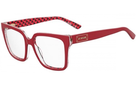 Monturas - Love Moschino - MOL648 - SSC RED PATTERNED RED