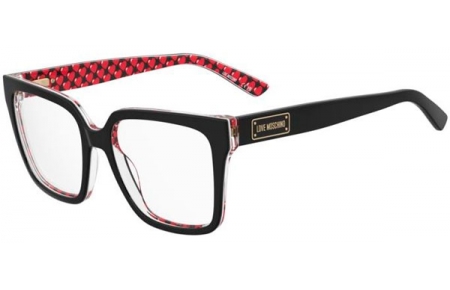 Monturas - Love Moschino - MOL648 - UYY BLACK PATTERNED RED