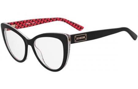 Monturas - Love Moschino - MOL649 - UYY BLACK PATTERNED RED