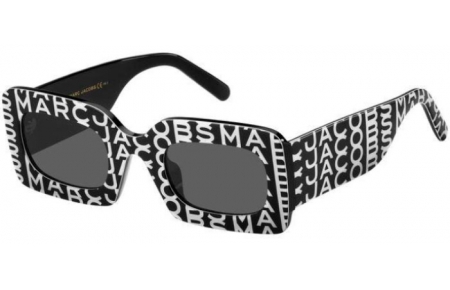 Gafas de Sol - Marc Jacobs - MARC 488/N/S - 03K (IR) PATTERNED BLACK WHITE // GREY