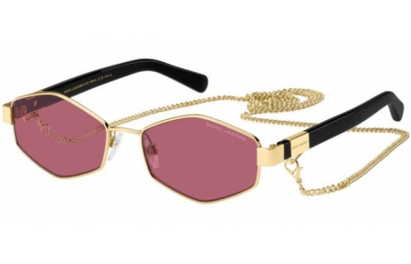 Gafas de Sol - Marc Jacobs - MARC 496/S - Y11 (VC) GOLD RED // PINK ANTIREFLECTION