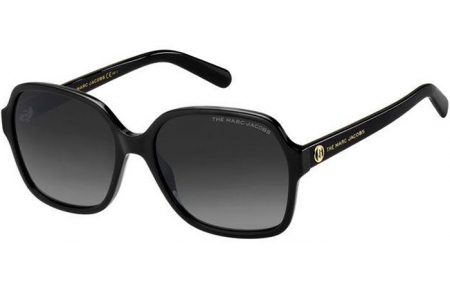 Lunettes de soleil - Marc Jacobs - MARC 526/S - 807 (90) BLACK // DARK GREY GRADIENT