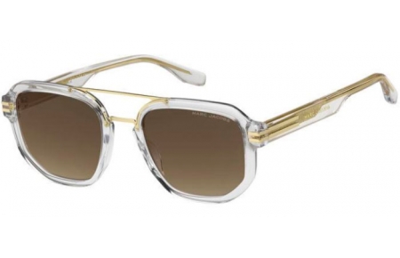 Lunettes de soleil - Marc Jacobs - MARC 588/S - 900 (HA) CRYSTAL // BROWN GRADIENT