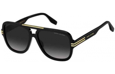 Gafas de Sol - Marc Jacobs - MARC 637/S - 807 (9O) BLACK // DARK GREY GRADIENT