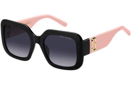 Gafas de Sol - Marc Jacobs - MARC 647/S - 3H2 (9O) BLACK PINK // DARK GREY GRADIENT