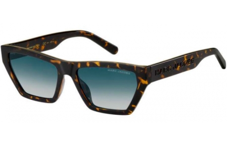 Gafas de Sol - Marc Jacobs - MARC 657/S - 086 (08) DARK HAVANA // DARK BLUE GRADIENT