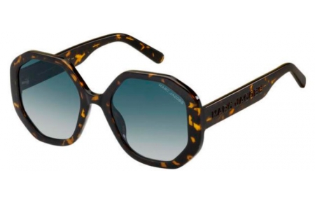 Gafas de Sol - Marc Jacobs - MARC 659/S - 086 (08) DARK HAVANA // DARK BLUE GRADIENT