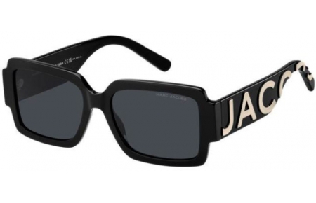 Gafas de Sol - Marc Jacobs - MARC 693/S - 80S (2K) BLACK WHITE // DARK GREY